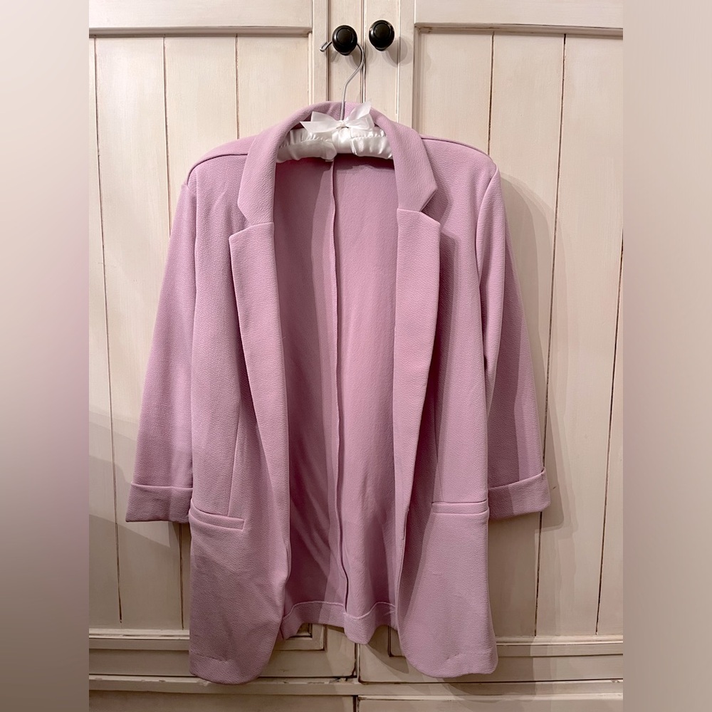 Lavender Purple Blazer SZ M Excellent Condition